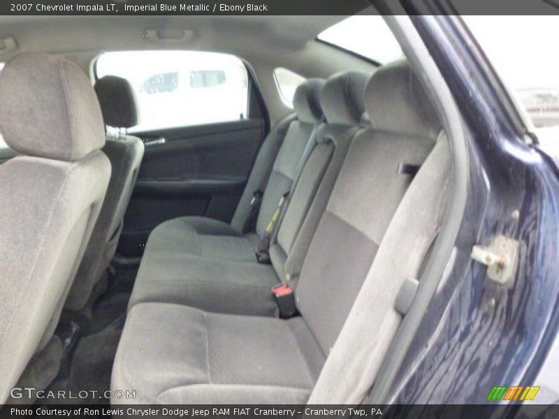 Imperial Blue Metallic / Ebony Black 2007 Chevrolet Impala LT