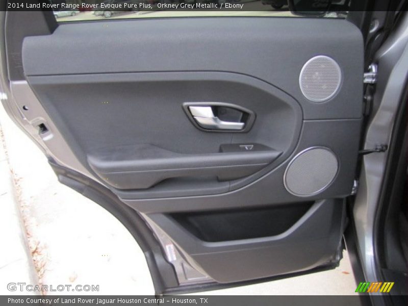 Orkney Grey Metallic / Ebony 2014 Land Rover Range Rover Evoque Pure Plus
