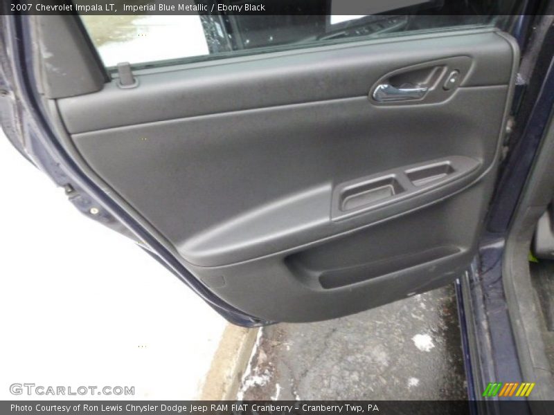 Imperial Blue Metallic / Ebony Black 2007 Chevrolet Impala LT