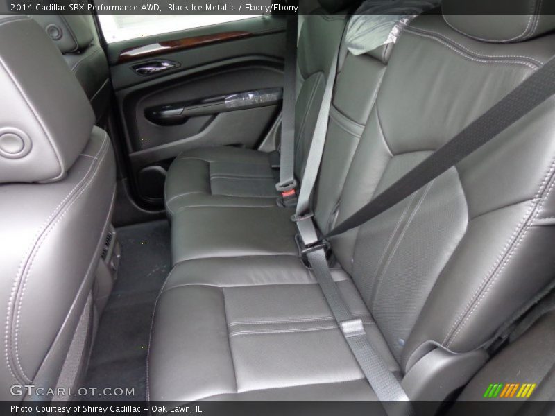 Rear Seat of 2014 SRX Performance AWD