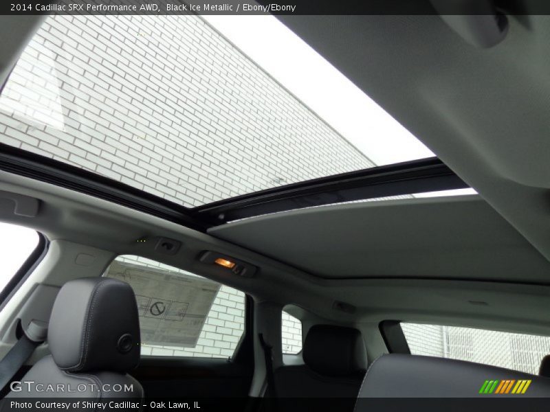 Sunroof of 2014 SRX Performance AWD