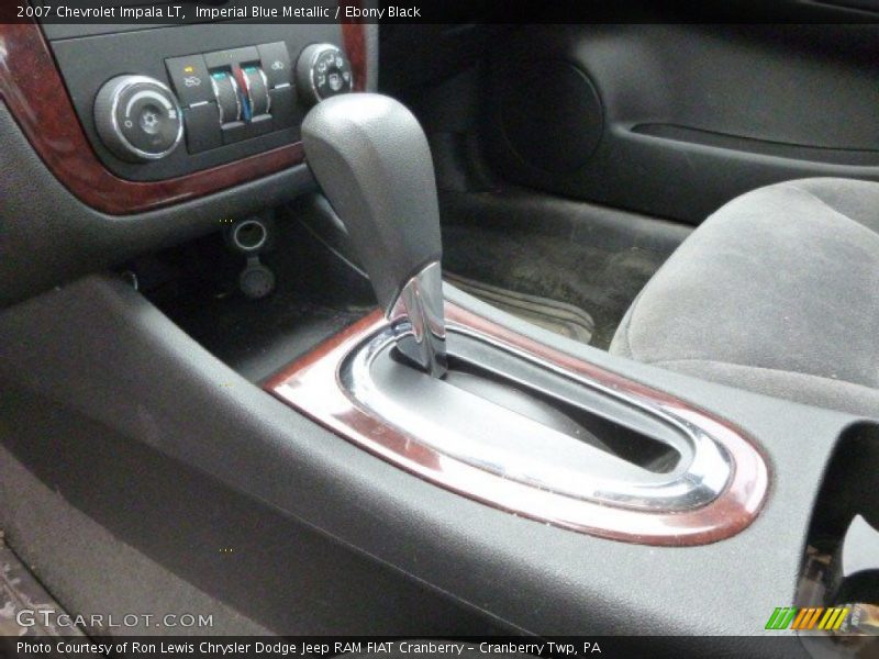 Imperial Blue Metallic / Ebony Black 2007 Chevrolet Impala LT