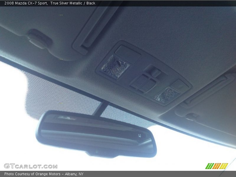 True Silver Metallic / Black 2008 Mazda CX-7 Sport