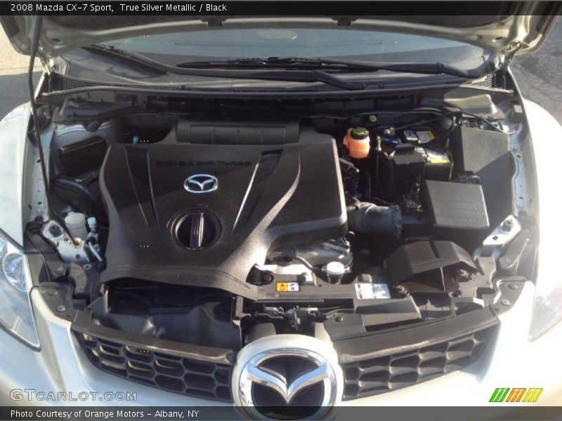 True Silver Metallic / Black 2008 Mazda CX-7 Sport