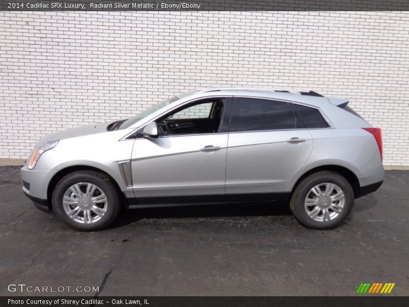  2014 SRX Luxury Radiant Silver Metallic