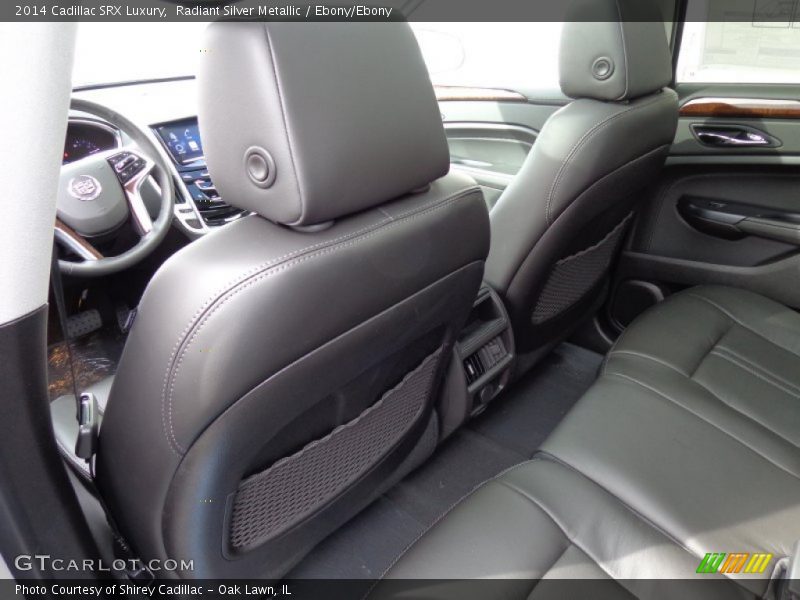 Radiant Silver Metallic / Ebony/Ebony 2014 Cadillac SRX Luxury