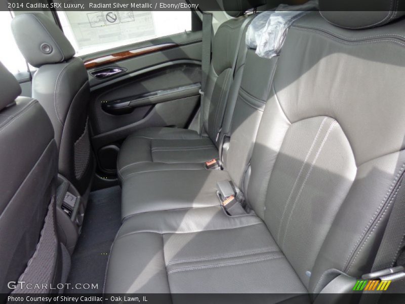 Radiant Silver Metallic / Ebony/Ebony 2014 Cadillac SRX Luxury