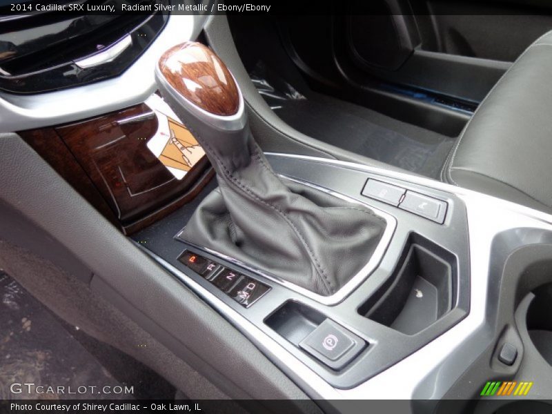 Radiant Silver Metallic / Ebony/Ebony 2014 Cadillac SRX Luxury