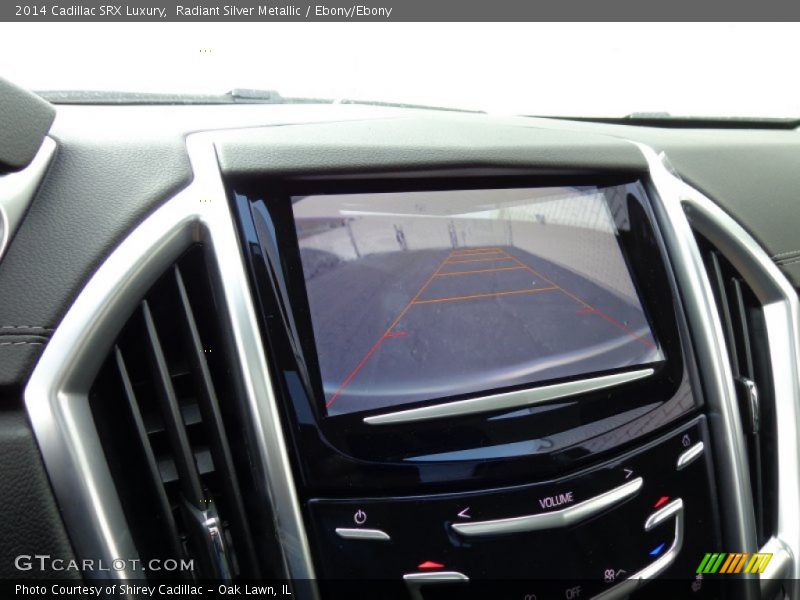 Radiant Silver Metallic / Ebony/Ebony 2014 Cadillac SRX Luxury