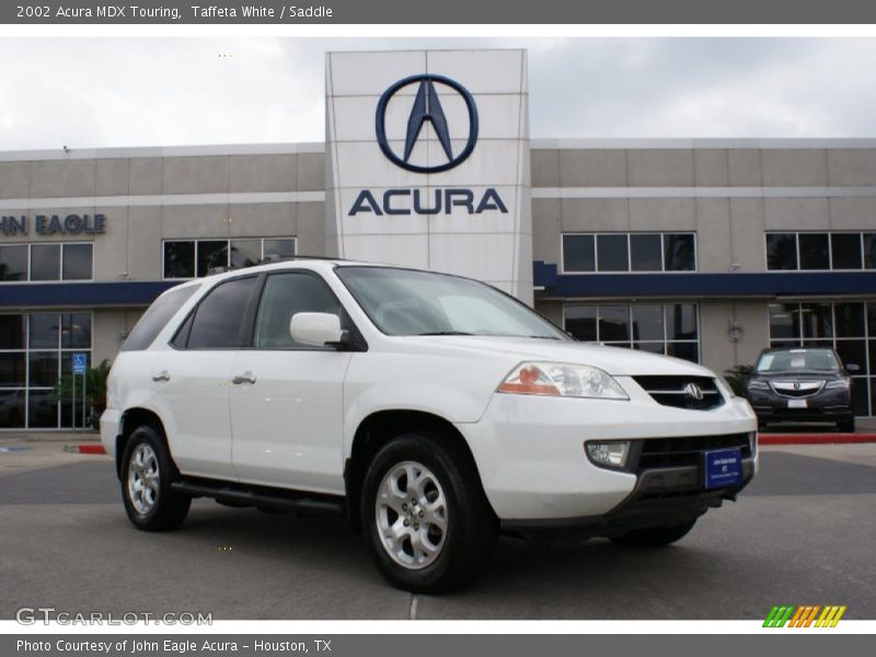 Taffeta White / Saddle 2002 Acura MDX Touring