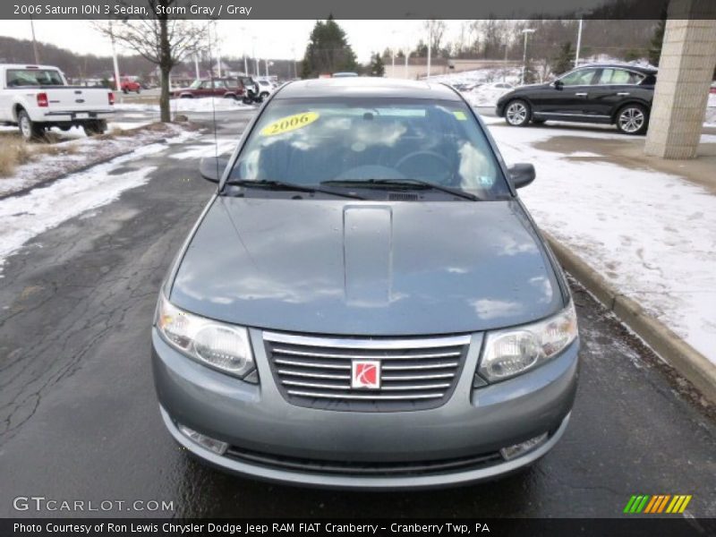 Storm Gray / Gray 2006 Saturn ION 3 Sedan