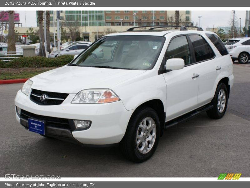 Taffeta White / Saddle 2002 Acura MDX Touring