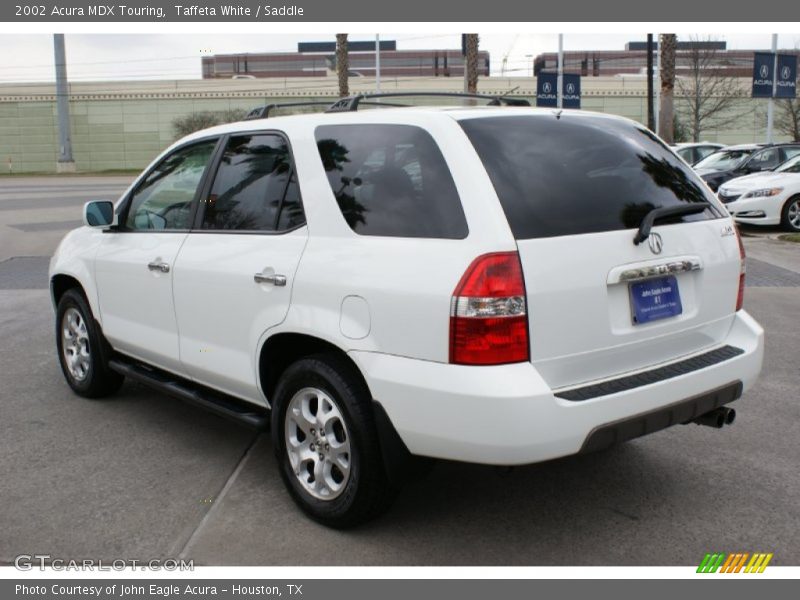 Taffeta White / Saddle 2002 Acura MDX Touring