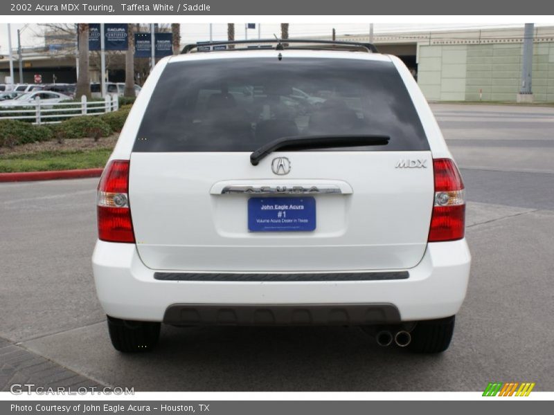 Taffeta White / Saddle 2002 Acura MDX Touring
