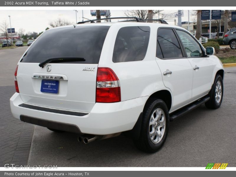 Taffeta White / Saddle 2002 Acura MDX Touring