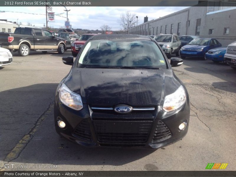 Black / Charcoal Black 2012 Ford Focus SE Sedan