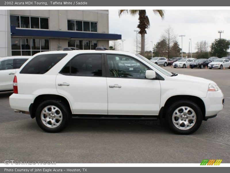 Taffeta White / Saddle 2002 Acura MDX Touring