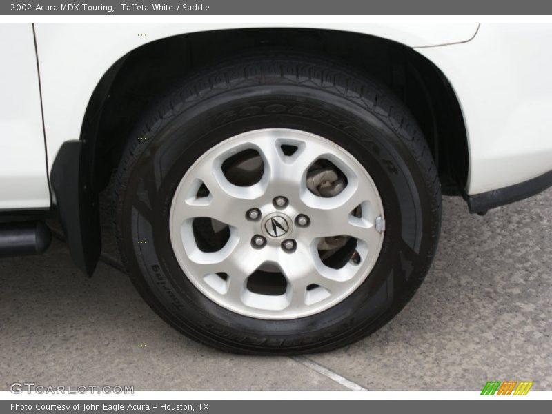 Taffeta White / Saddle 2002 Acura MDX Touring