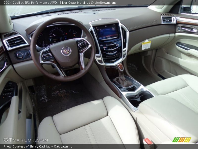 Shale/Brownstone Interior - 2014 SRX Performance AWD 