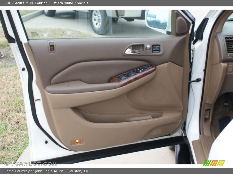 Taffeta White / Saddle 2002 Acura MDX Touring