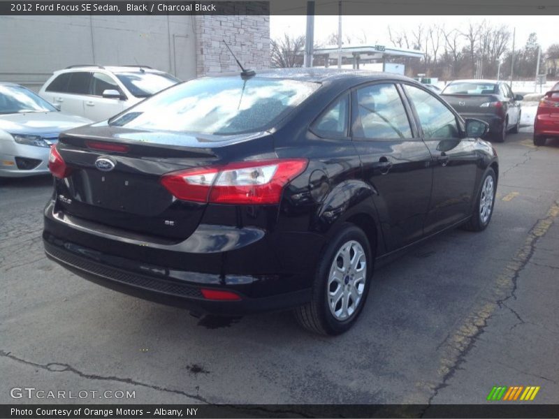 Black / Charcoal Black 2012 Ford Focus SE Sedan