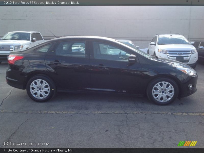 Black / Charcoal Black 2012 Ford Focus SE Sedan