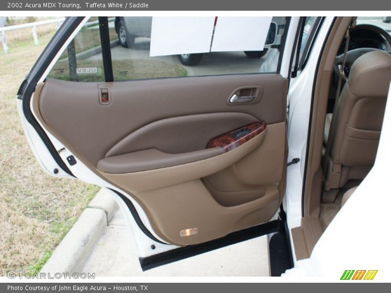 Taffeta White / Saddle 2002 Acura MDX Touring