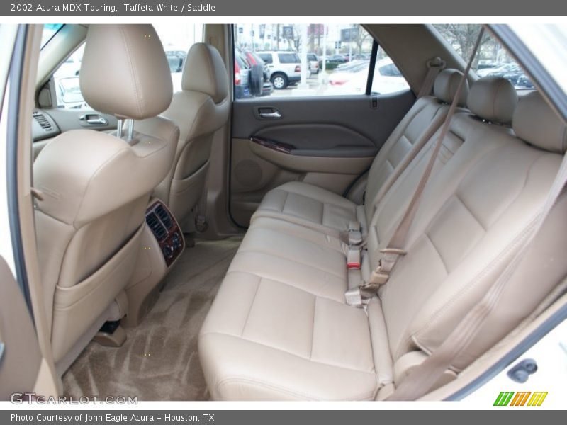 Taffeta White / Saddle 2002 Acura MDX Touring