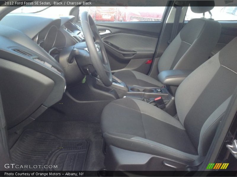 Black / Charcoal Black 2012 Ford Focus SE Sedan