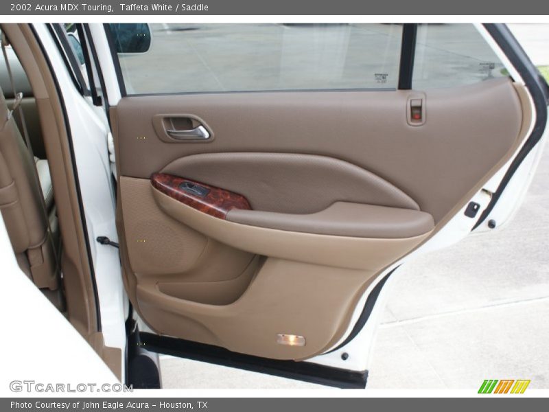 Taffeta White / Saddle 2002 Acura MDX Touring