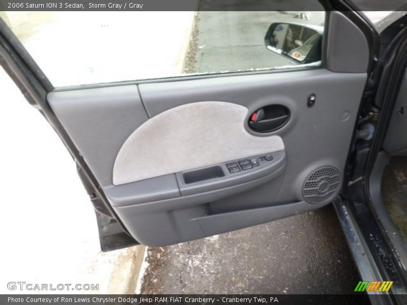 Storm Gray / Gray 2006 Saturn ION 3 Sedan