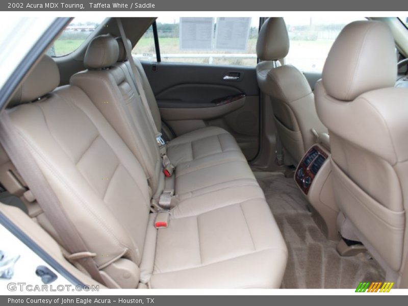 Taffeta White / Saddle 2002 Acura MDX Touring