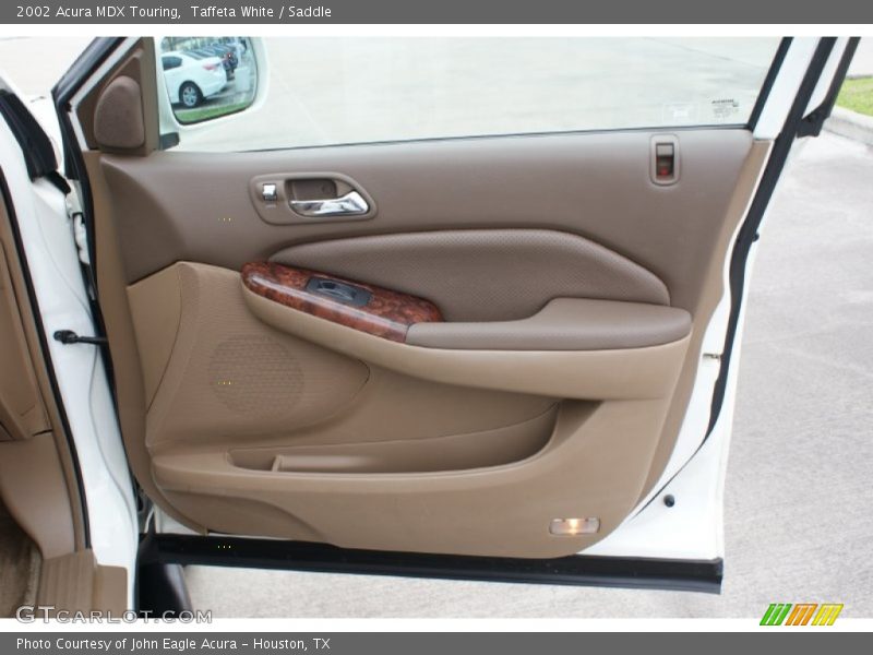 Taffeta White / Saddle 2002 Acura MDX Touring