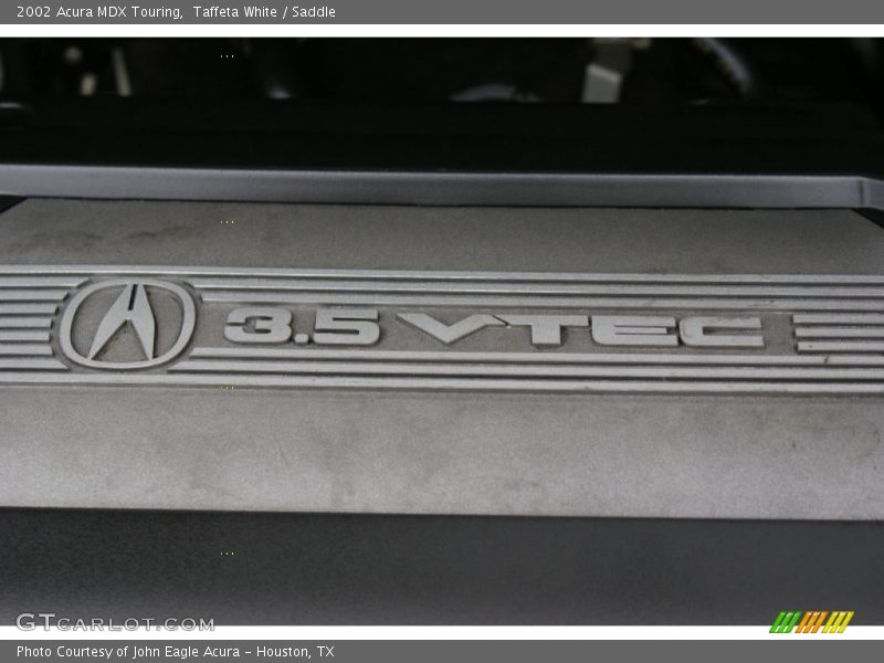 Taffeta White / Saddle 2002 Acura MDX Touring