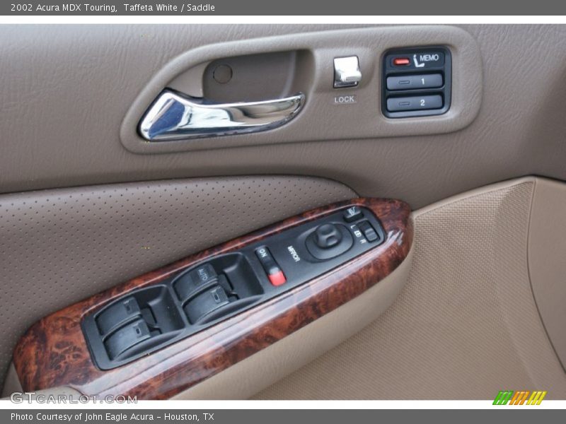Taffeta White / Saddle 2002 Acura MDX Touring