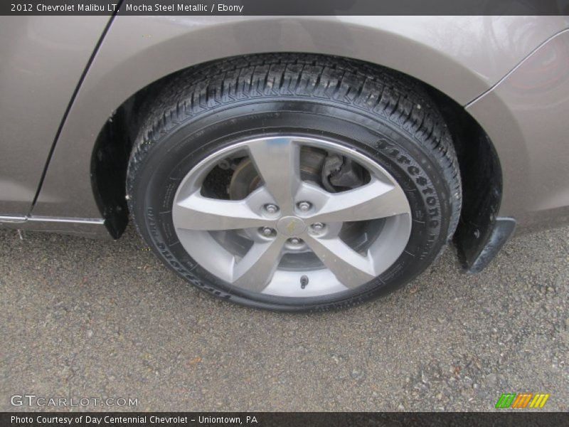Mocha Steel Metallic / Ebony 2012 Chevrolet Malibu LT
