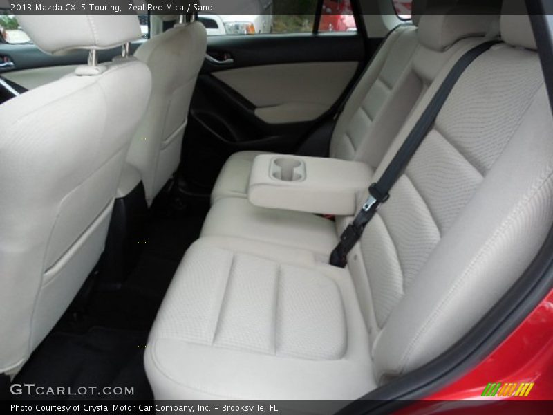 Zeal Red Mica / Sand 2013 Mazda CX-5 Touring