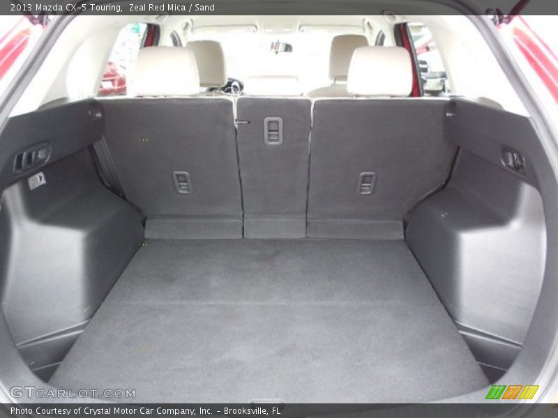 Zeal Red Mica / Sand 2013 Mazda CX-5 Touring