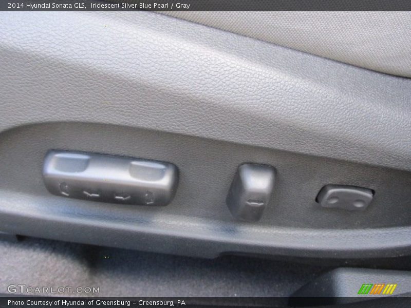 Iridescent Silver Blue Pearl / Gray 2014 Hyundai Sonata GLS