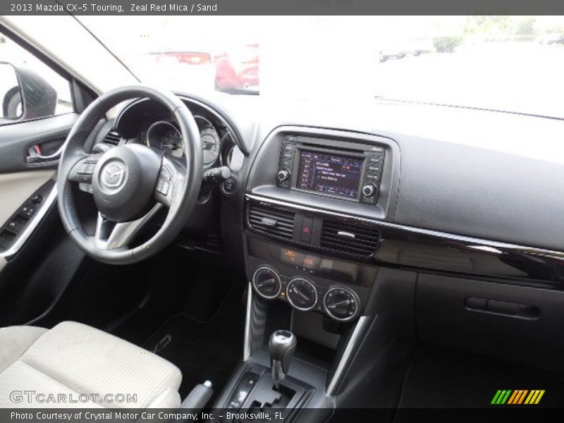 Zeal Red Mica / Sand 2013 Mazda CX-5 Touring