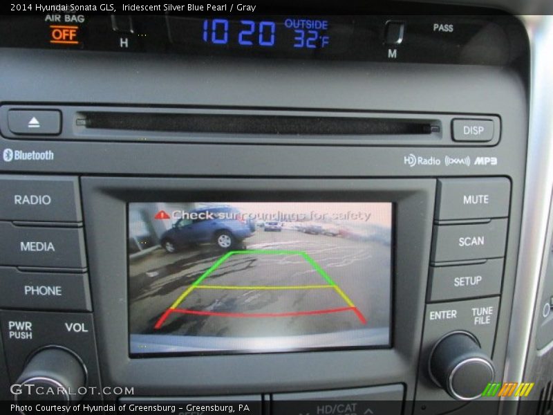 Iridescent Silver Blue Pearl / Gray 2014 Hyundai Sonata GLS