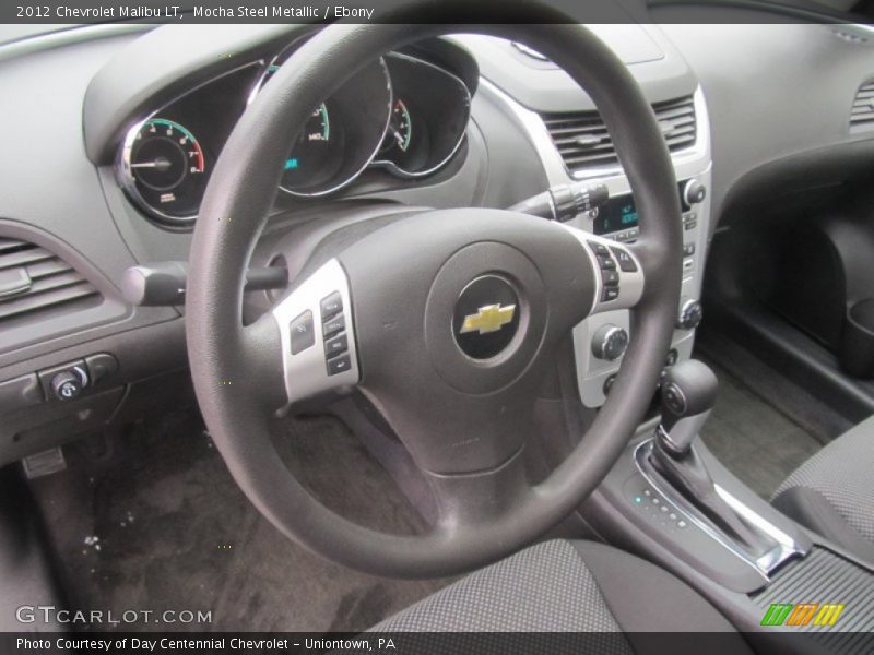 Mocha Steel Metallic / Ebony 2012 Chevrolet Malibu LT