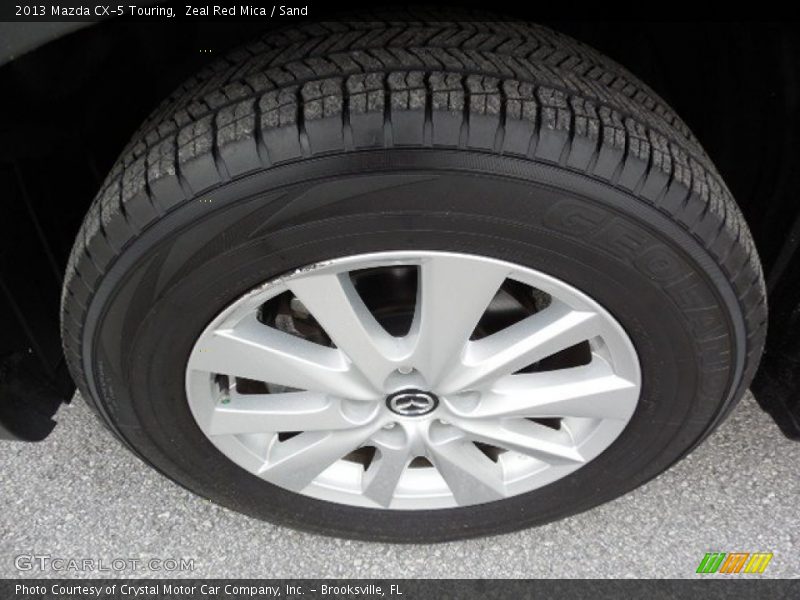 Zeal Red Mica / Sand 2013 Mazda CX-5 Touring