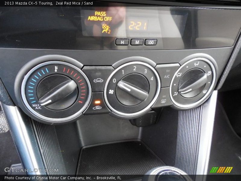 Zeal Red Mica / Sand 2013 Mazda CX-5 Touring