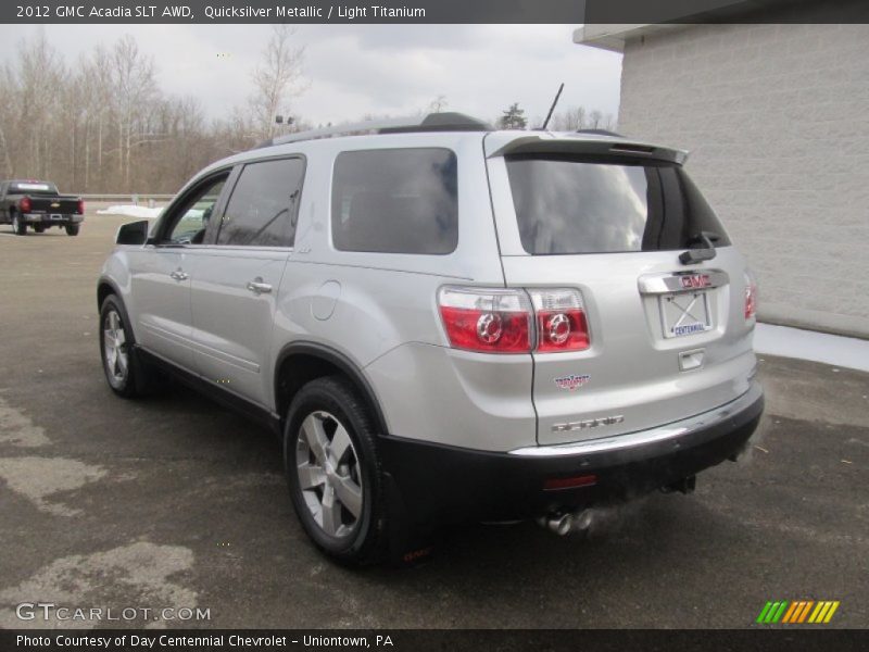 Quicksilver Metallic / Light Titanium 2012 GMC Acadia SLT AWD