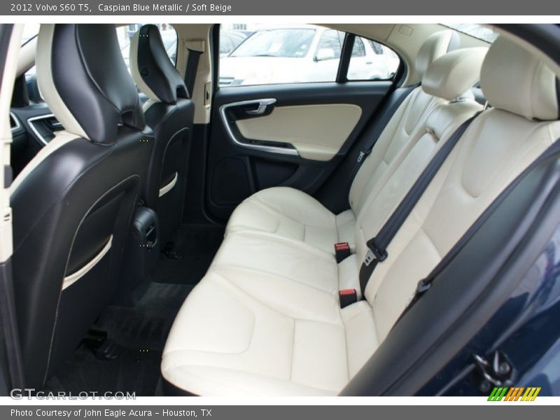 Caspian Blue Metallic / Soft Beige 2012 Volvo S60 T5