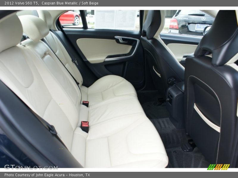 Caspian Blue Metallic / Soft Beige 2012 Volvo S60 T5