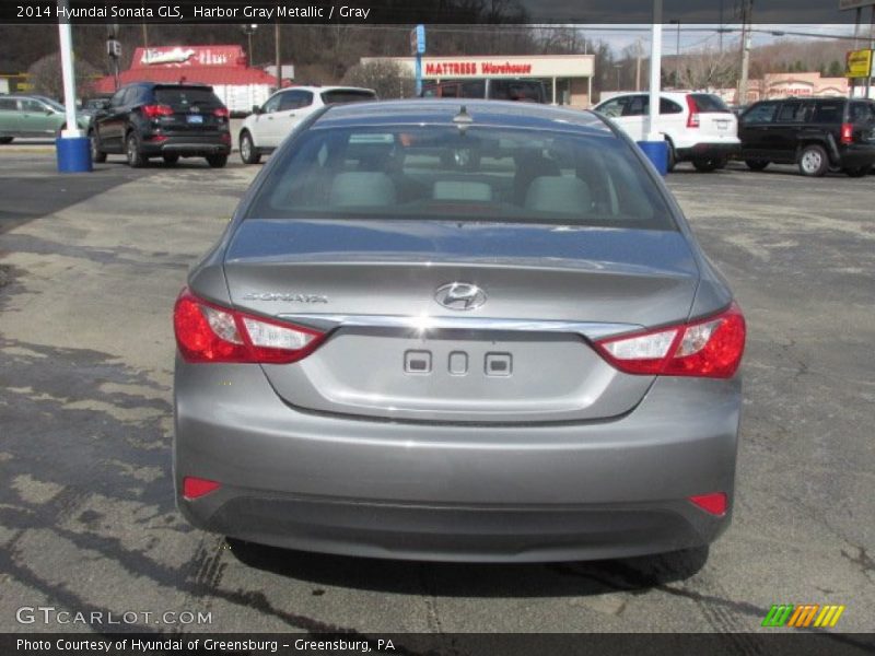 Harbor Gray Metallic / Gray 2014 Hyundai Sonata GLS