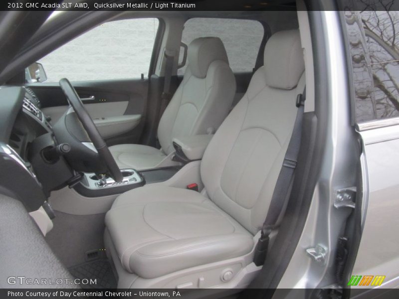 Quicksilver Metallic / Light Titanium 2012 GMC Acadia SLT AWD