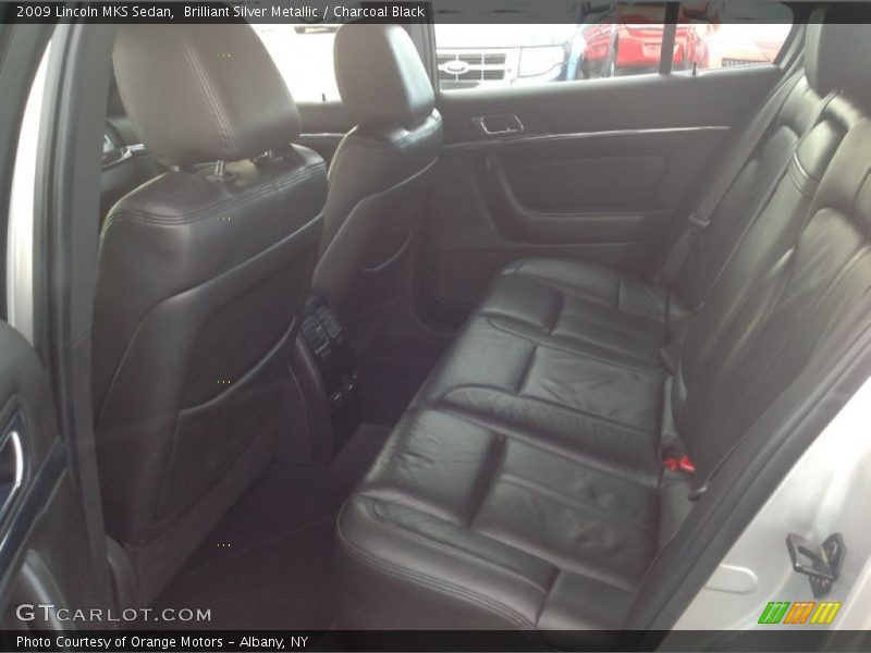 Brilliant Silver Metallic / Charcoal Black 2009 Lincoln MKS Sedan